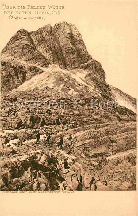 Steiermark Felsenwueste des Toten Gebirges