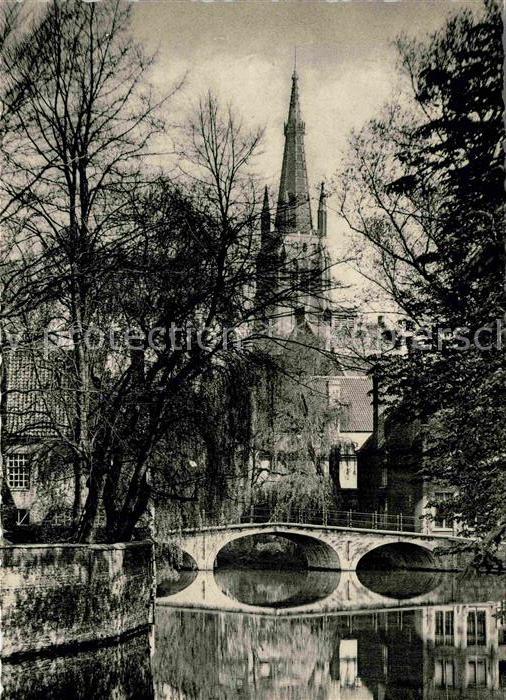 BRUGGE Bruges Belgie Begijnhofbrug