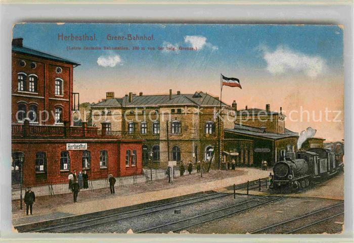 Herbesthal Wallonie Grenz Bahnhof