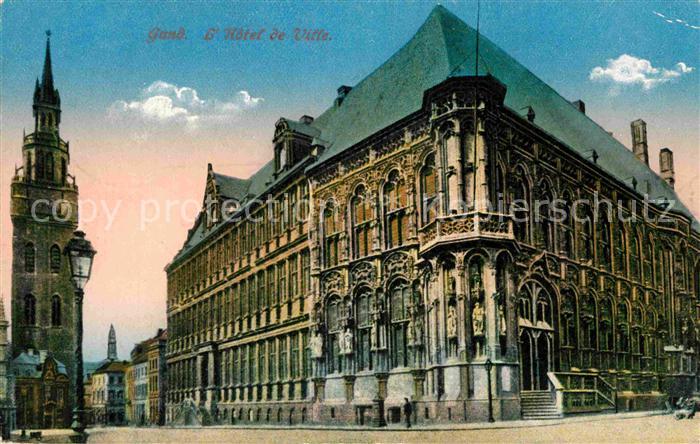 Gand Belgien Hotel de Ville