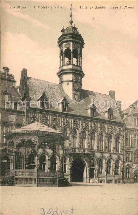 Mons Hainaut Hotel de Ville