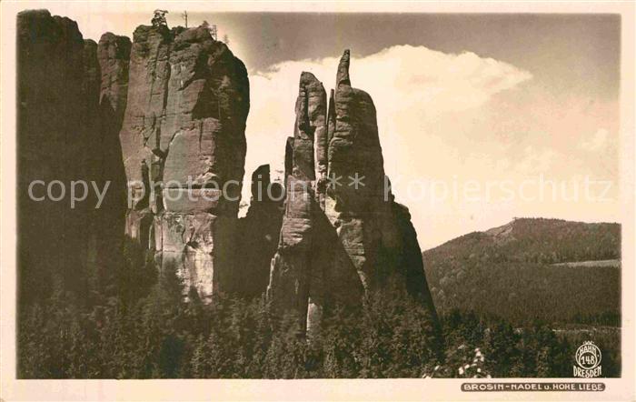 Foto Hahn Nr. 148 Brosin Nadel Hohe Liebe