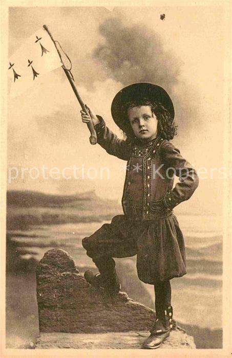 Trachten Frankreich Bretagne Kind