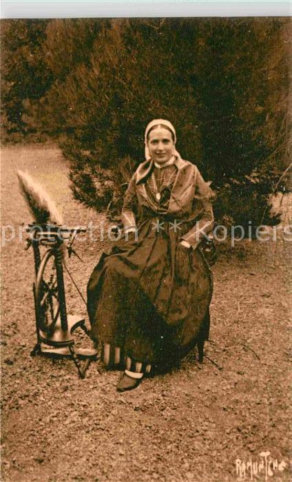 Spinnrad L'Aunis et Saintonge Costume Ile d_Oler