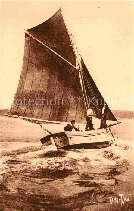 Segelboote Barque de Peche