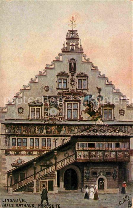 Verlag Primus Nr. 140 Lindau Bodensee Altes Rathaus Nordseite