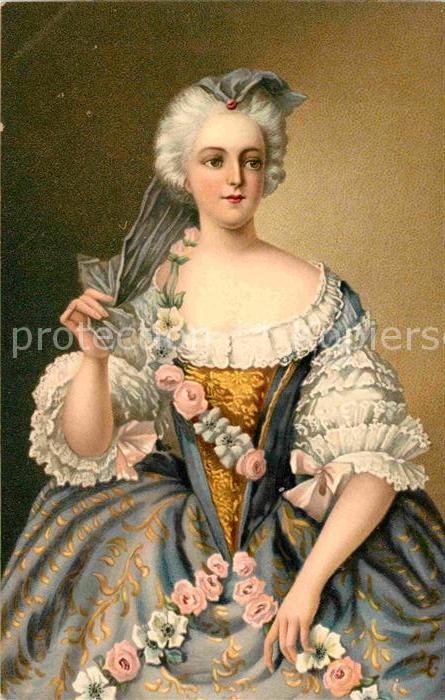 Adel Frankreich Henriette Bourbon de France Künstlerkar