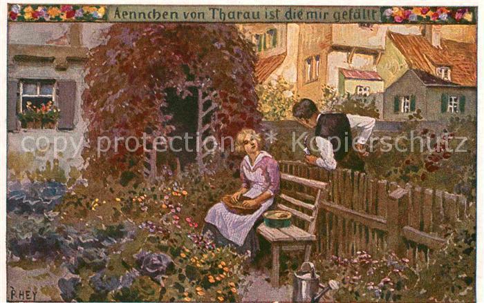 Hey Paul Nr. 49 Volksliederkarte Annchen von Tharau