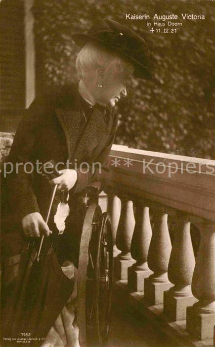 Adel Preussen Kaiserin Auguste Victoria Haus Doorn