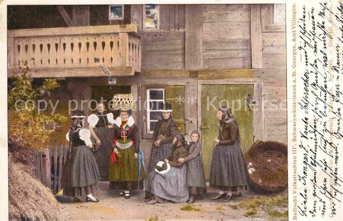 Trachten Schwarzwald St. Georgen