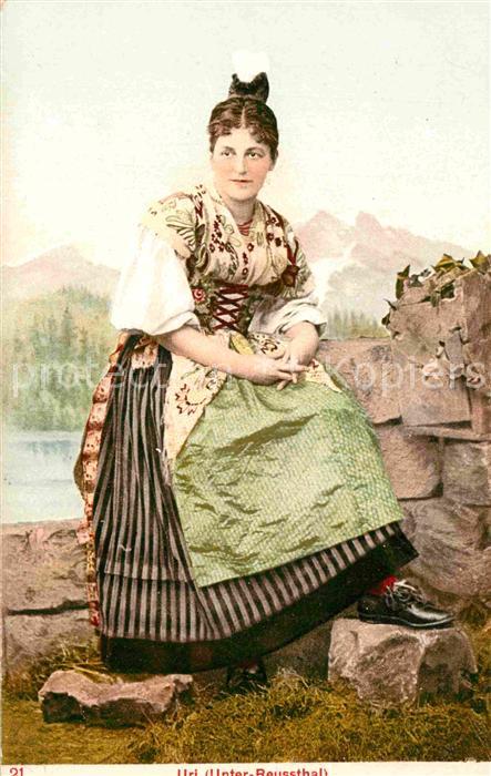 Trachten Schweiz Uri Unter-Reussthal