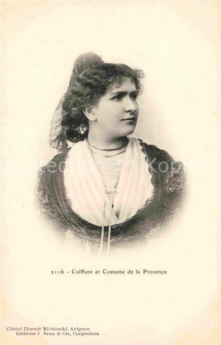 Trachten Frankreich Coiffure Costume de la Provence