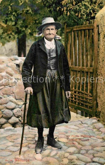 Trachten Spanien Mallorca Payes Mallorquin