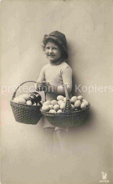 Foto RPH Nr. 257276 Kind Eierverkäuferin