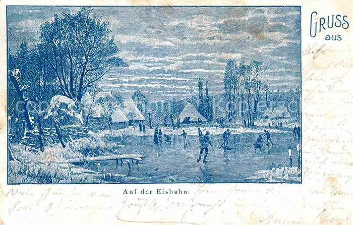 Eislaufen Schlittschuhlaufen Eisbahn