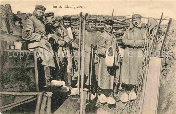 Militaria Schuetzengraben das Deutsche Heer im Felde WK1