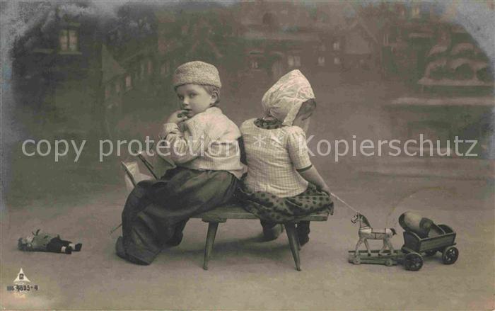 Foto PH Nr. 4695-4 Kinder Trachten Holland Kindersp