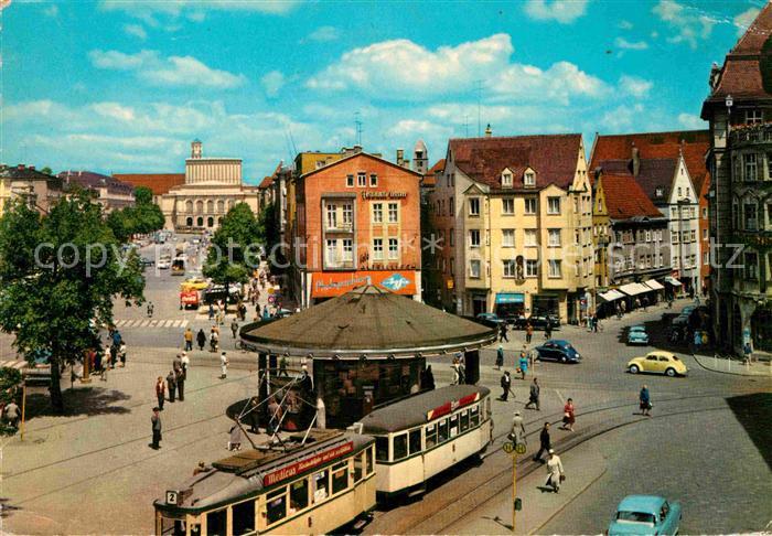Strassenbahn Augsburg Königsplatz