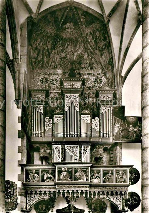 Kirchenorgel St. Georgskirche Nördlingen