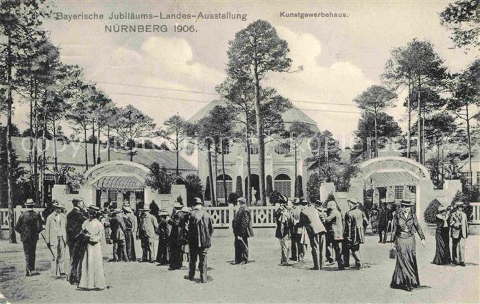 Ausstellung Bayr Landes Nuernberg 1906 Kunstgewerbehaus