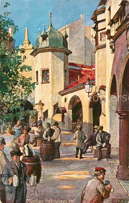 Wagner Richard Kuenstler Muenchen Hofbraeuhaus Hof