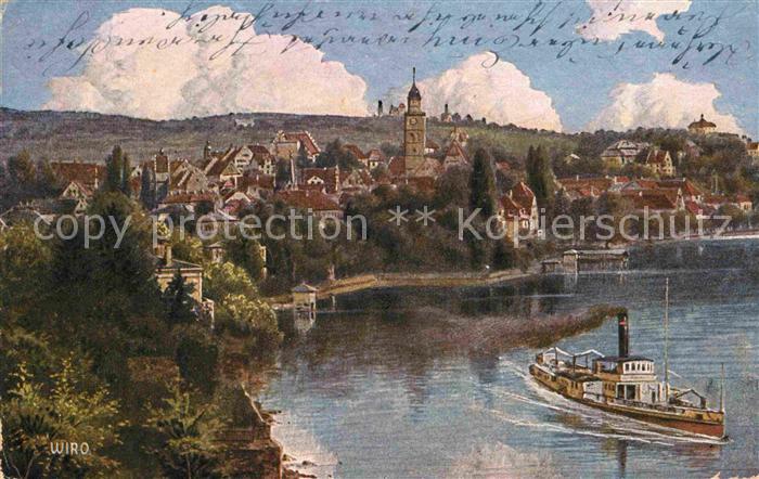 Verlag WIRO Wiedemann Nr. 2684 Überlingen am Bodensee Seitenradda