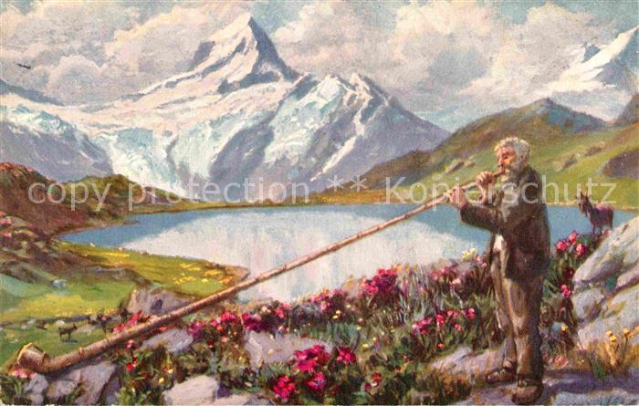 Kutscha Paolo Schreckhorn Alphornblaeser