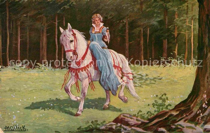 Mailick Morgenritt Pferd