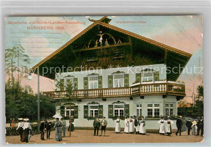 Ausstellung Bayr Landes Nuernberg 1906 Werdenfelser Haus