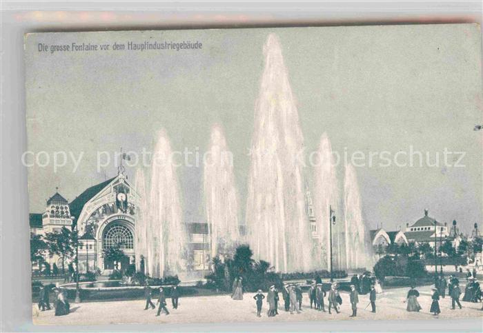 Ausstellung Bayr Landes Nuernberg 1906 Hauptindustriegebäude