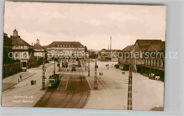 Strassenbahn Karlsruhe Hauptbahnhof