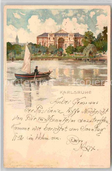 Mutter K. Karlsruhe Litho