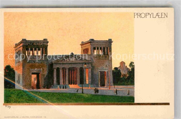 Kley Muenchen Propylaeen