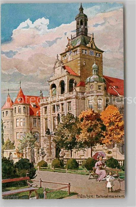 Wagner Richard Kuenstler Muenchen Nationalmuseum