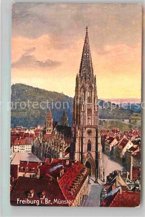 Verlag Wiedemann WIRO Nr. 1985 A Freiburg im Breisgau Muenster