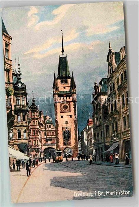 Verlag Wiedemann WIRO Nr. 1988 B Freiburg im Breisgau Martinstor