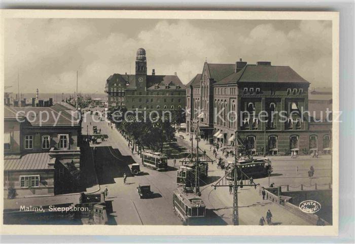 Strassenbahn Malmoe Skeppsbron