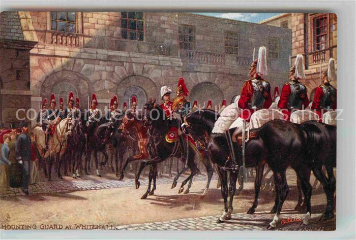 Verlag Tucks Oilette Nr. 6412 C Mounting Guard Whitehall