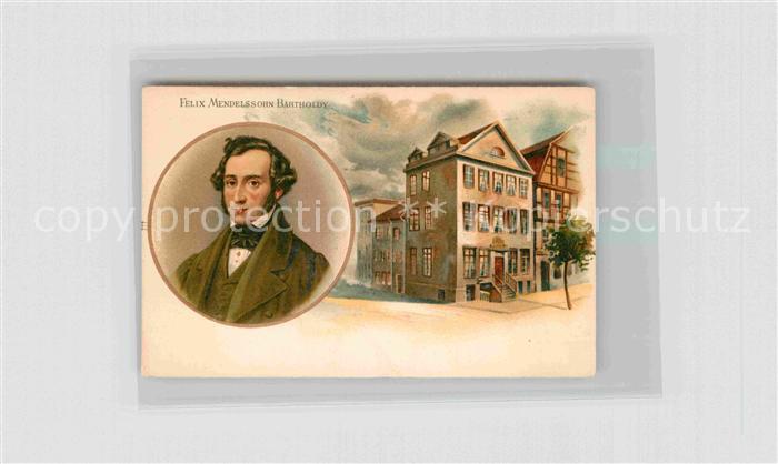 Komponist Felix Mendelssohn Bartholdy