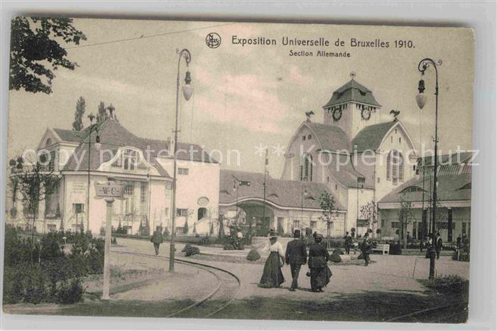 Exposition Universelle Bruxelles 1910 Section Allemande