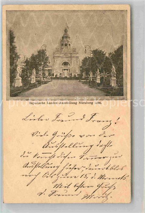 Ausstellung Bayr Landes Nuernberg 1896