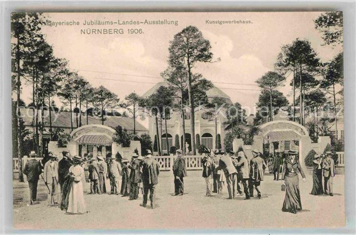 Ausstellung Bayr Landes Nuernberg 1906 Kunstgewerbehaus