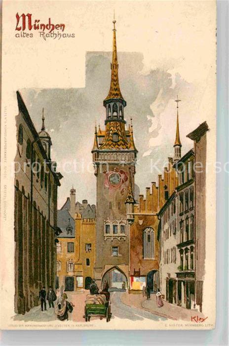 Kley München Altes Rathaus