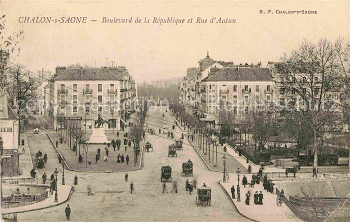 Chalon-sur-Saone Boulevard de la Republique