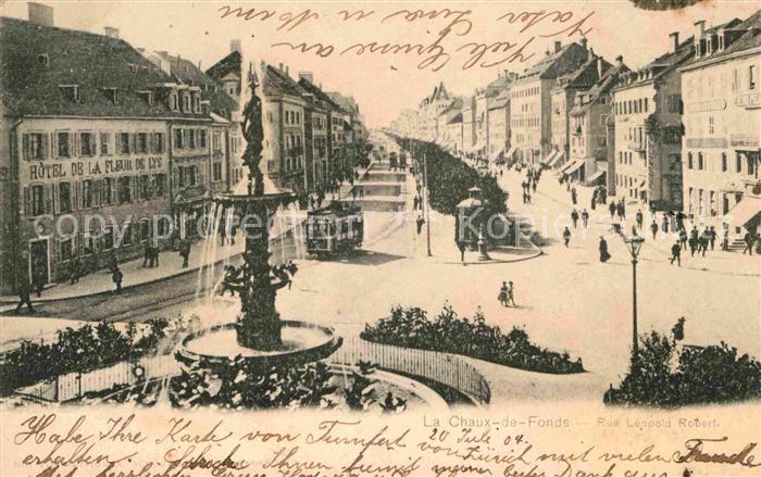 La Chaux-de-Fonds Brunnen