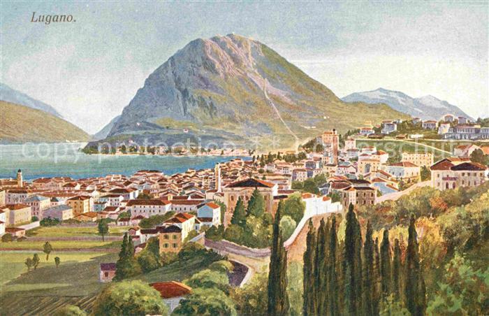 Lugano TI Panorama