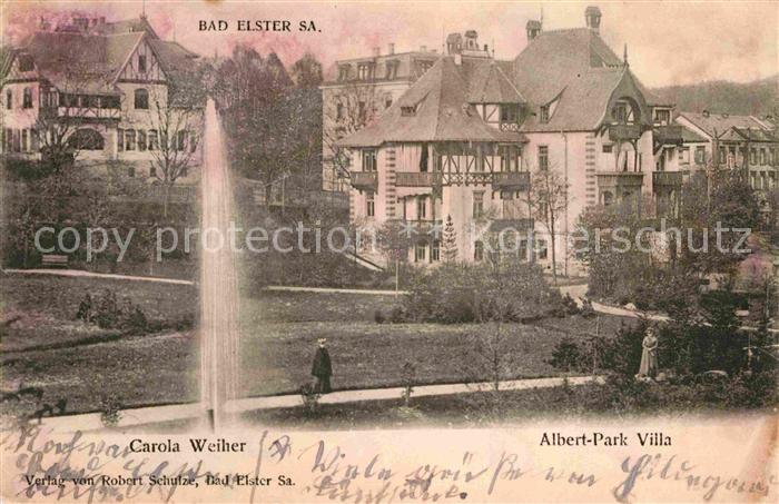 Bad Elster Albert Park Villa Carola Weiher