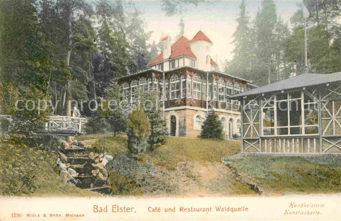 Bad Elster Cafe Restaurant Waldquelle