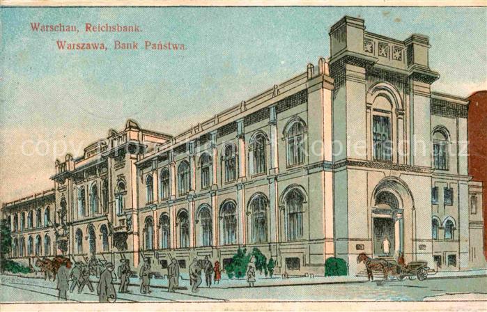 Warschau Masowien Reichsbank