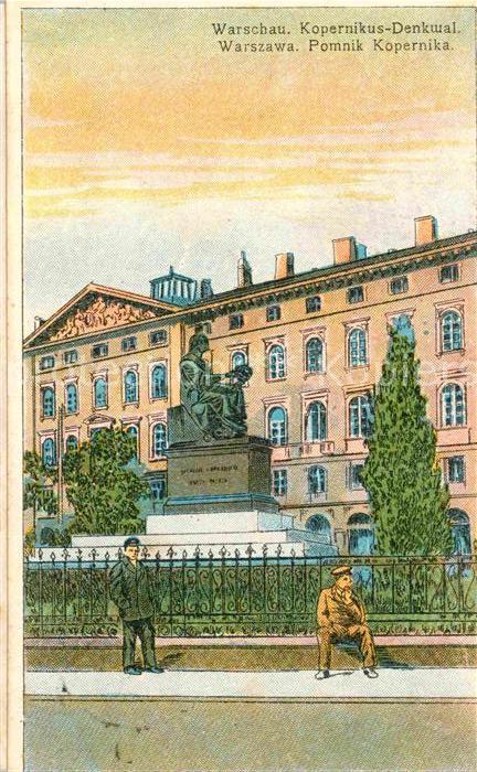Warschau Masowien Kopernikus-Denkmal